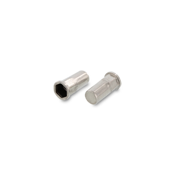 Flako insteekmoer gesloten met gedeeltelijke schacht M4 x 16,5 mm Art. 1030 RVS A4 SW5,9 (250 stuks) main product photo