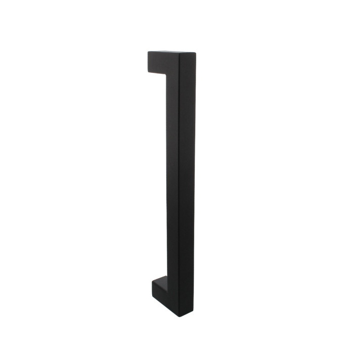Intersteel Deurgreep Vierkant per stuk 325x60x25 mm mat zwart RVS-304 main product photo
