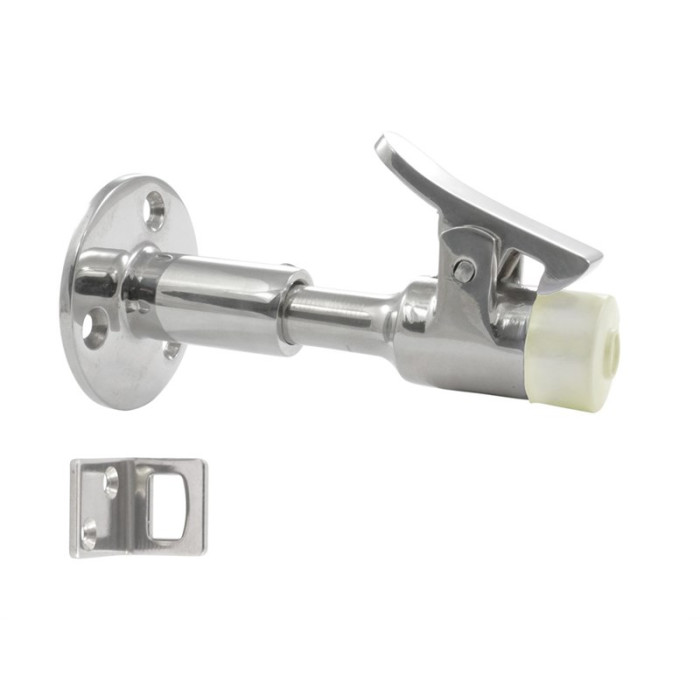 Deurstopper en vastzetter verstelbaar 87-120 mm RVS-316 (A4) main product photo