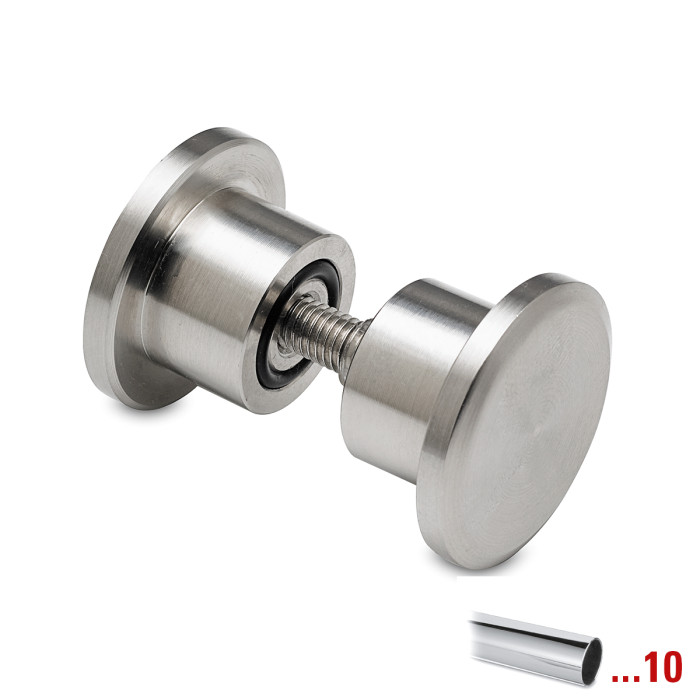 Glasdeurknop, dubbelzijdig Lioch RVS-304 glanzend gepolijst main product photo