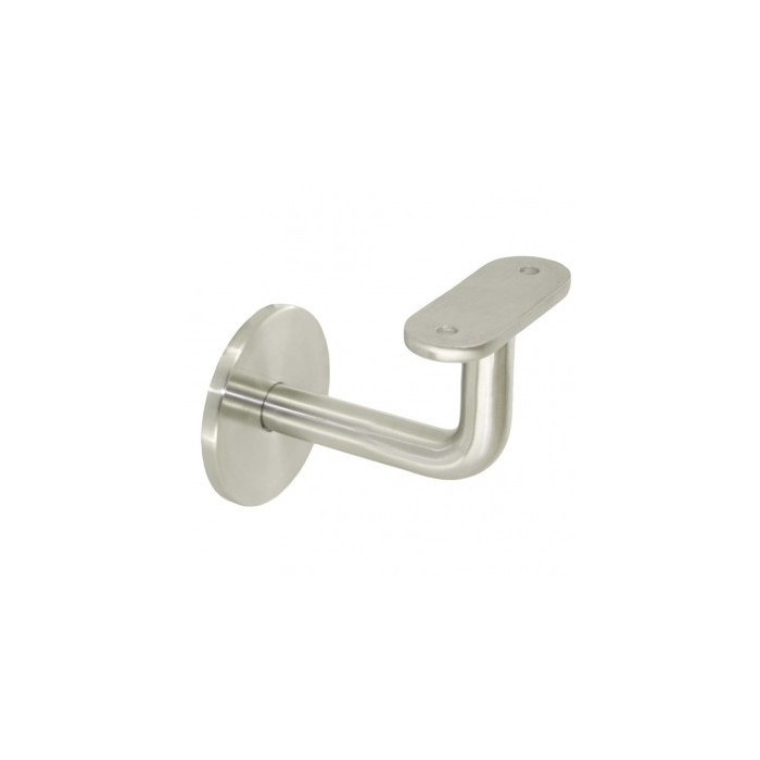 Huismerk leuninghouder vlak RVS-304 mat geslepen model 0111 main product photo