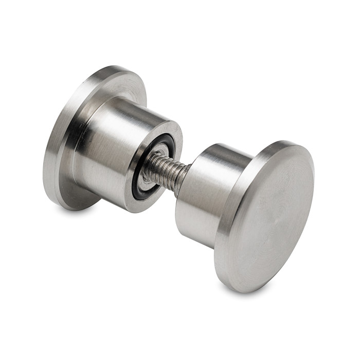 Glasdeurknop, dubbelzijdig Lioch RVS-304 mat geslepen main product photo