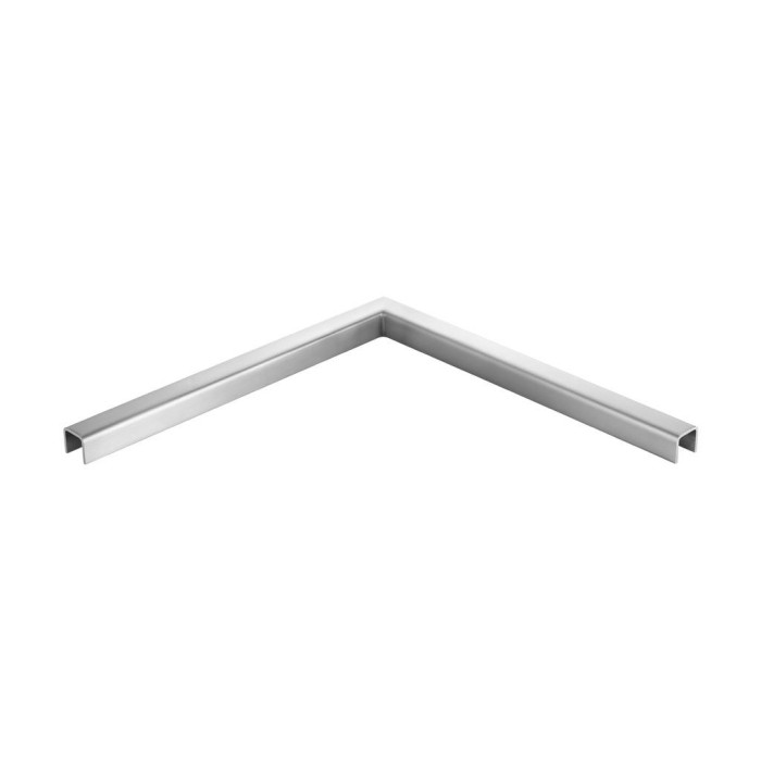 Hoekverbinder U-profiel 40 x 37 x 3,0 mm RVS-316 mat geslepen model 6362 main product photo