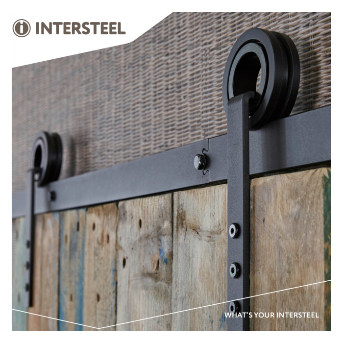 Intersteel Schuifdeursysteem Modern mat zwart main product photo