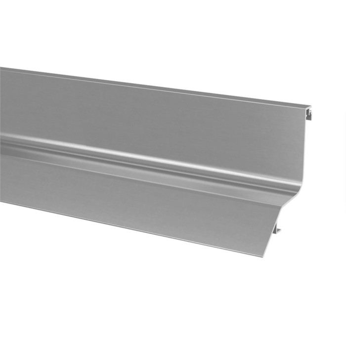 Waterdicht aansluitprofiel Easy Glass Smart topmontage lengte 5000 mm model 6980 aluminium (geanodiseerd) main product photo