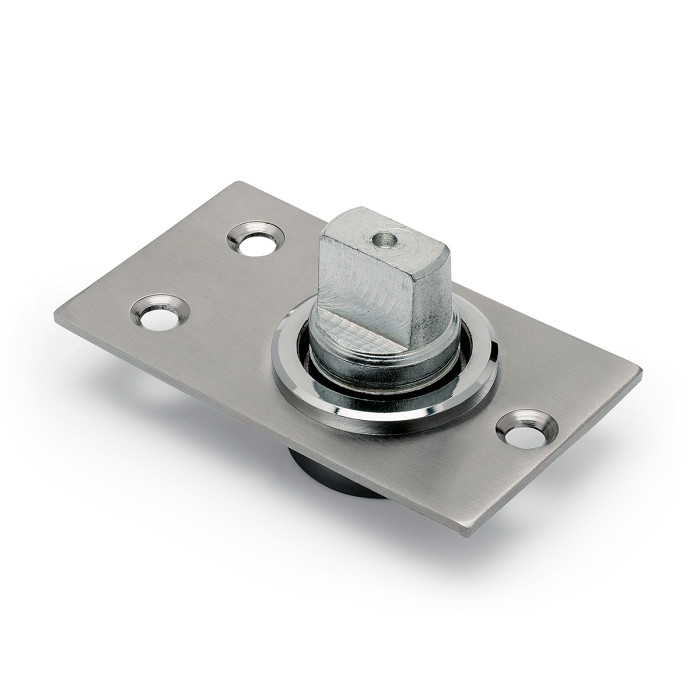 Vloerscharnierpunt voor onderdraaischoen 2152 Beertje 360° RVS-304 mat geslepen main product photo