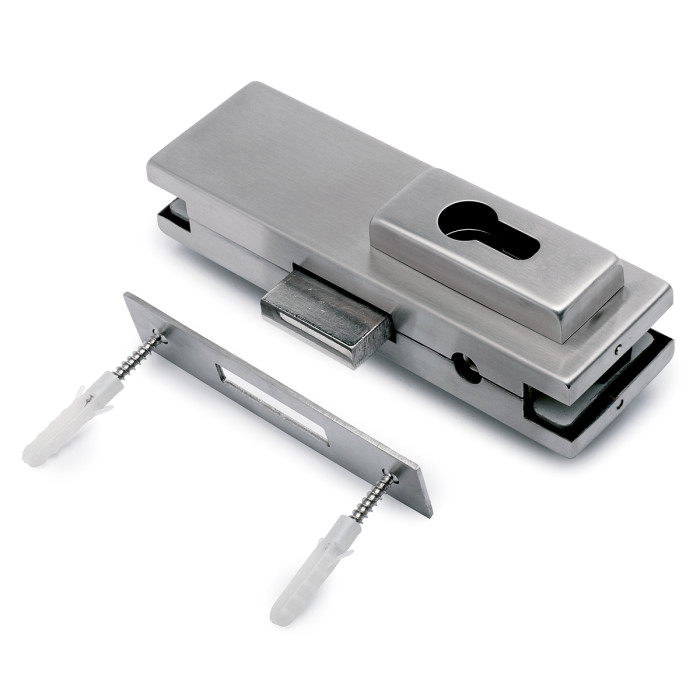 Glasdeurslot Freya RVS-304 mat geslepen main product photo