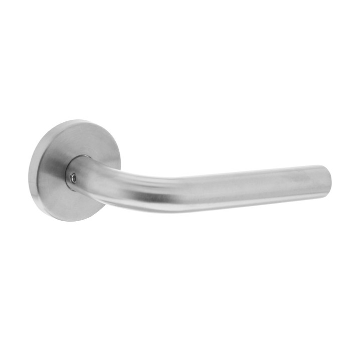 Intersteel Deurkruk Recht op rozet EN1906/4 rvs geborsteld main product photo