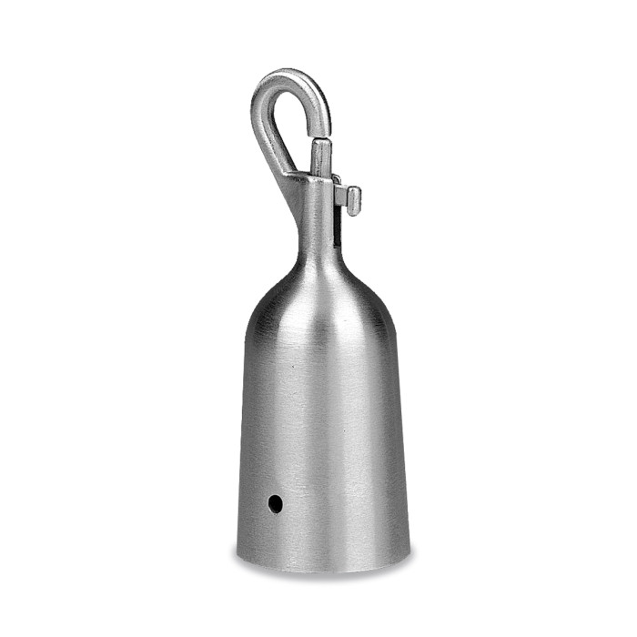 Koordhaak met verende pen Annemerel voor koord Ø 30 mm RVS-304 mat geslepen main product photo