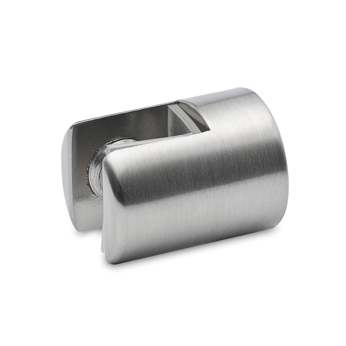 Paneeldrager Tibelda voor glasdikte 6-10 mm zamak RVS look main product photo