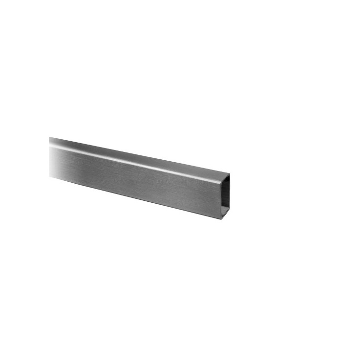 RVS koker 20 x 10 x 1,0 mm RVS-304 geslepen main product photo