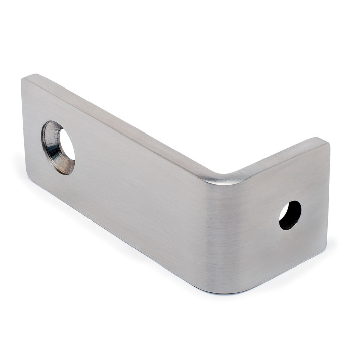 Hoekverbinder Cecilia voor koker 35 x 35 mm RVS-304 mat geslepen main product photo
