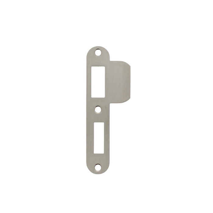 Intersteel Sluitplaat voor veiligheidsslot SKG* profielcilindergat 55 mm DIN links rvs main product photo