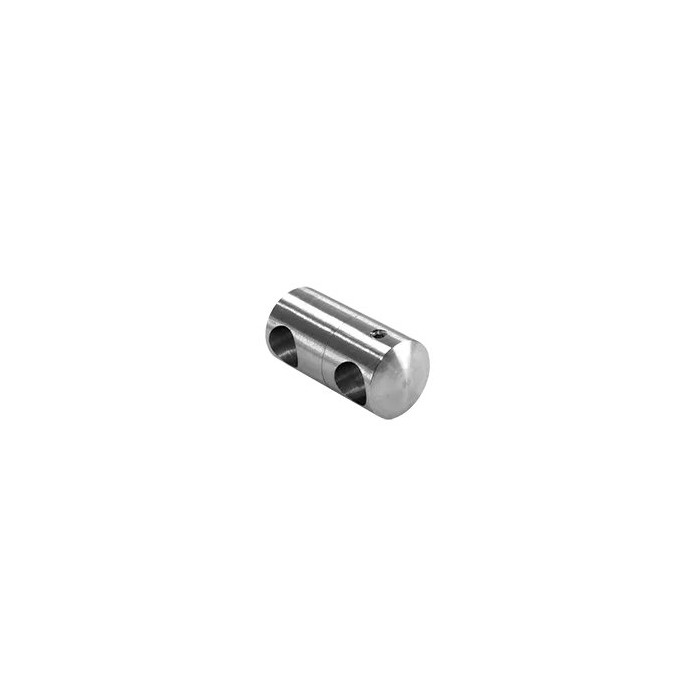 Dubbele stafhouder draaibaar voor staf 10 mm RVS-304 main product photo