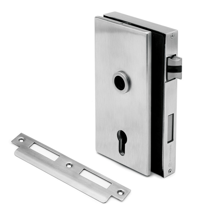 OFFICE Glasdeurslot Marelle DIN rechts RVS-304 mat geslepen main product photo