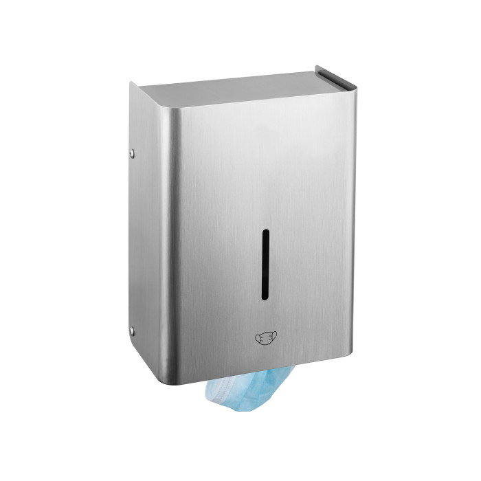 Mondmasker dispenser voor medische mondkapje Flore RVS-304 mat geslepen main product photo