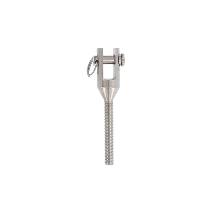 Gaffelterminal gedraaid M6 RVS-316 main product photo
