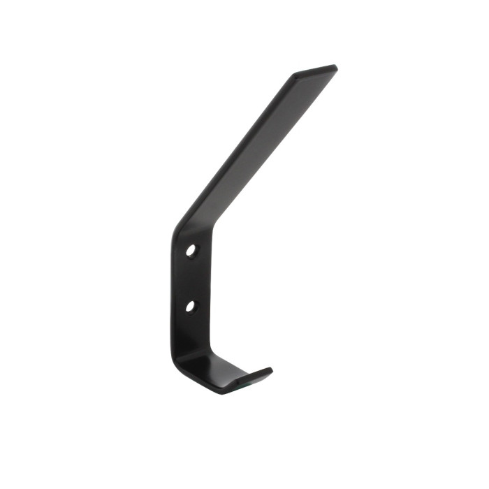 Intersteel Kapstokhaak 135 mm gebogen zwart RVS-304 main product photo