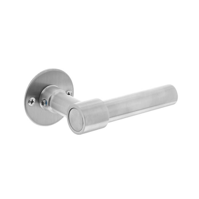 Intersteel Deurkruk L/L-model met rozet 2 mm rvs geborsteld main product photo