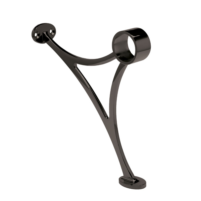 Voetsteun Femke voor buis Ø 38,1 mm zamak zwart main product photo