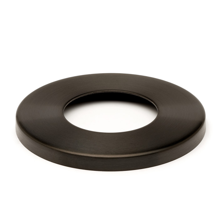 Afdekkap voor muur en vloer flens Alisa voor buis Ø 38,1 mm RVS-304 zwart main product photo