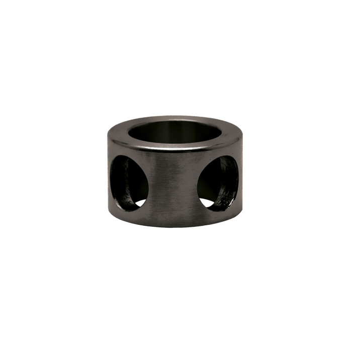 Adapter voor hoeksteun 90° Akkie voor staf 10 mm zamak zwart main product photo