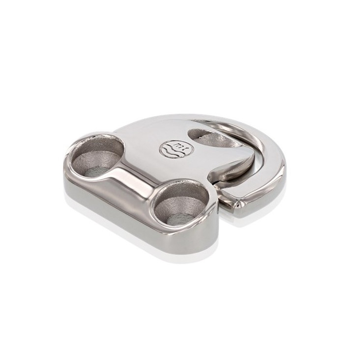 Opvouwbaar padoog lengte 45 mm voor 3 schroeven RVS-316 main product photo