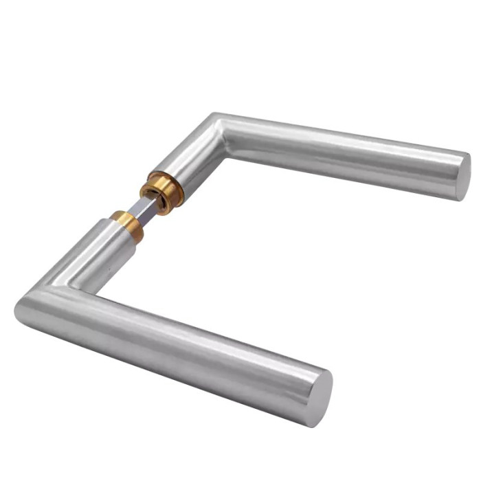 Deurkrukpaar vierkant RVS-304 main product photo