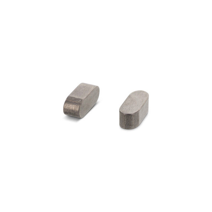 Inlegspie A 8 x 7 x 40 mm DIN 6885 RVS A5 (100 stuks) main product photo