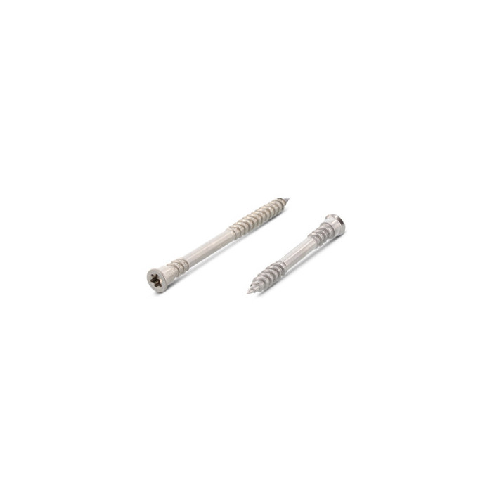 Houtbouwschroef TBS-Drill met cilinderkop 5,5 x 70/34 mm Art. 9243 RVS A4 TX25 (100 stuks) main product photo