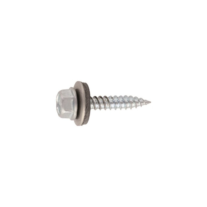 Boorschroef bi-metaal voor dun plaatwerk 4,5 x 38 mm EPDM ring 14 mm Art. 9505 RVS A2/CV SW8 (100 stuks) main product photo