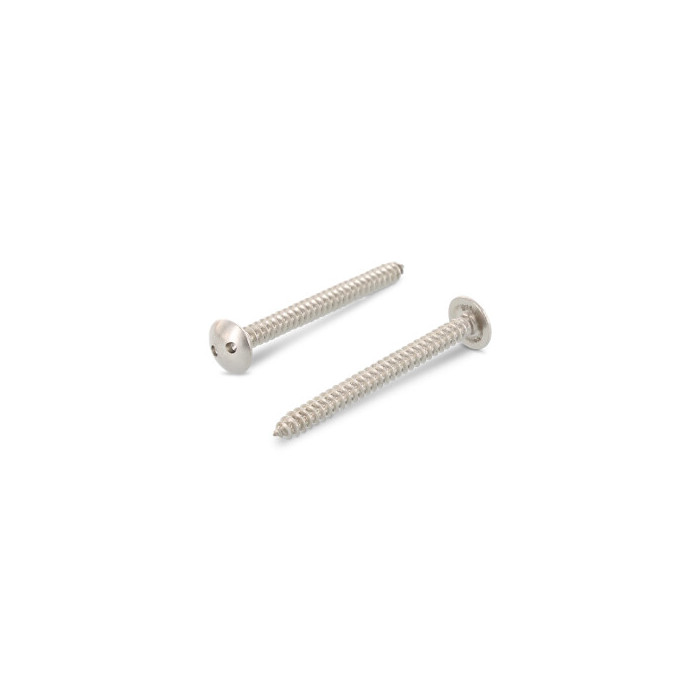 Veiligheidsschroef ronde kop 2-hole C 4,2 x 25 mm Art. 9105 RVS A2-50 SP8 (100 stuks) main product photo