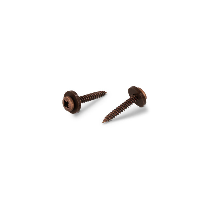 Vensterbankschroef C 3,9 x 32 mm Bruin Art. 9066 RVS A2-50 PZ2 (1000 stuks) main product photo