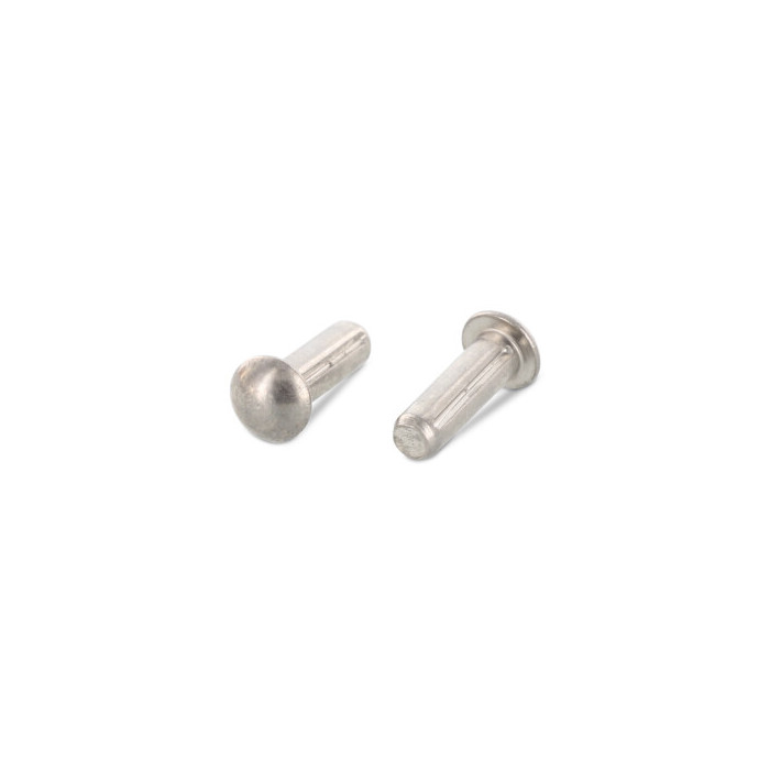 Kerfnagel bolkop 1,6 x 5 mm DIN 1476 RVS A2-50 (500 stuks) main product photo