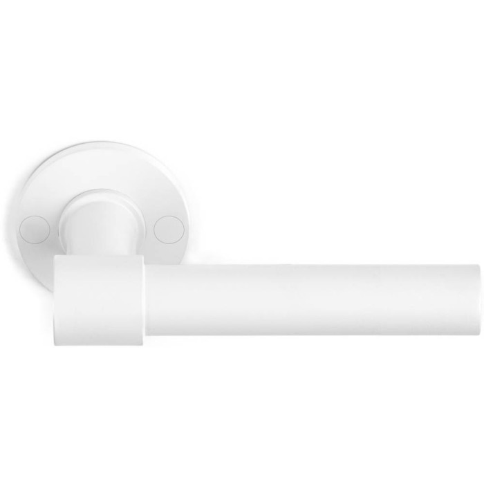 Deurkruk paar Piet Boon ONE PBL20XL/50 dubbel geveerd op rozet wit RVS-304 main product photo