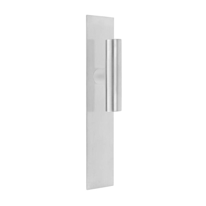 Deurkruk paar Piet Boon INC PBI103P236SFC massief ongeveerd op schild blind mat RVS main product photo