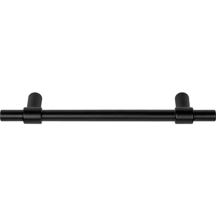 Meubelgreep Piet Boon ONE PB195/128 massief meubelgreep mat zwart RVS-304 main product photo