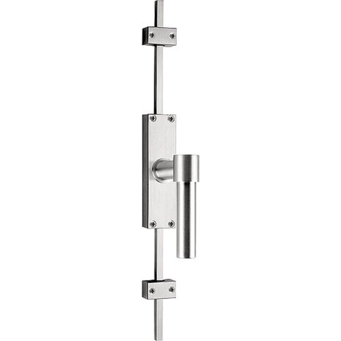Krukespagnolet inclusief vier geleiders twee eindstukjes en twee stangen Piet Boon ONE K-PBL20 mat RVS linksdraaiend main product photo