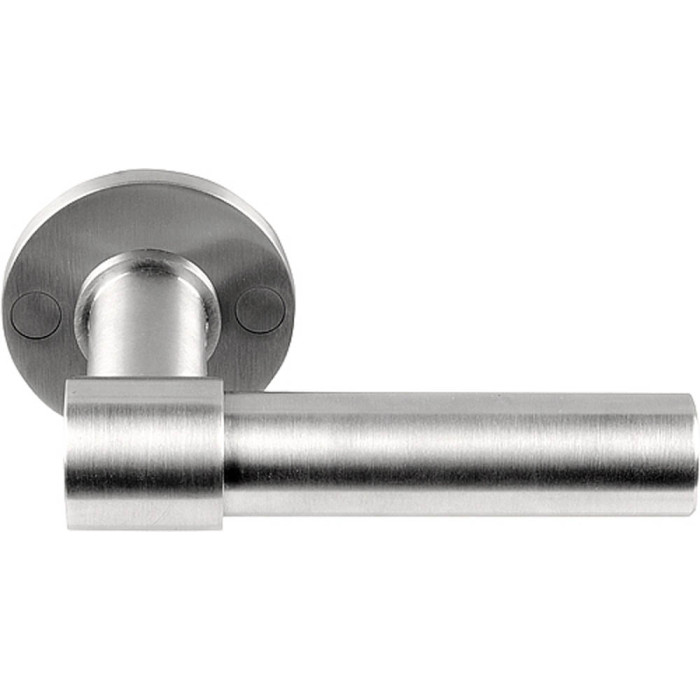 Deurkruk paar Piet Boon ONE PBL20/50 dubbel geveerd op rozet mat RVS main product photo
