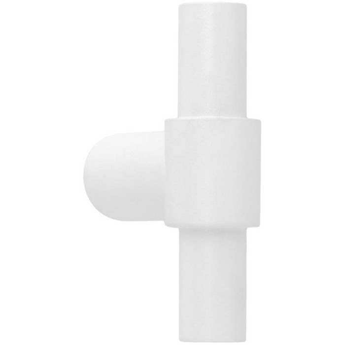 Meubelknop Piet Boon ONE PB14 massief 14 mm wit RVS-304 main product photo