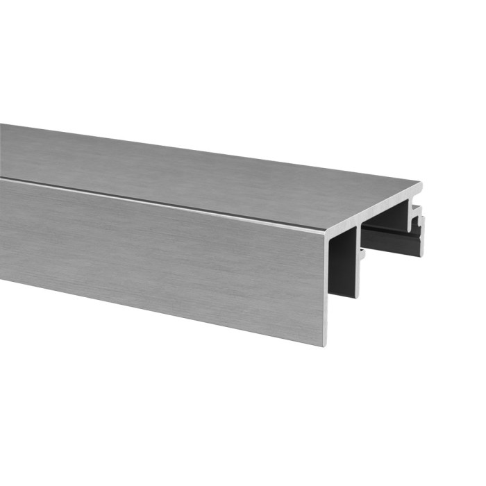 Aansluitprofiel zijmontage lengte 5000 mm U-maat 10 mm model 6977 aluminium (geanodiseerd) main product photo