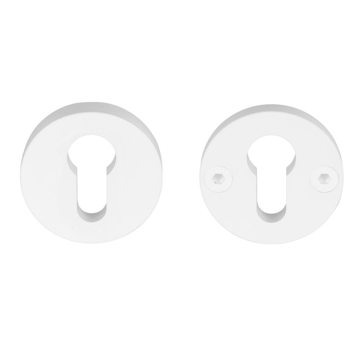 Massieve veiligheidscilinderrozet Piet Boon ONE PBVEIL SKG*** wit RVS-304 main product photo