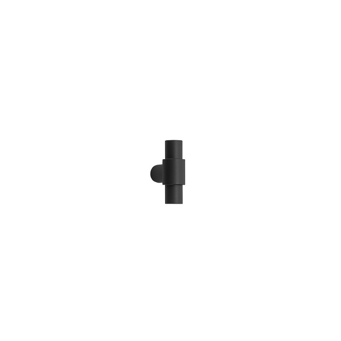 Knop Piet Boon ONE PBKY massief knop tbv knopcilinder standaard gat 10 mm mat zwart RVS-304 main product photo
