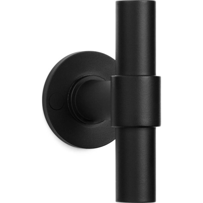 Deurkruk paar Piet Boon ONE PBT20/50 dubbel geveerd op rozet mat zwart RVS-304 main product photo