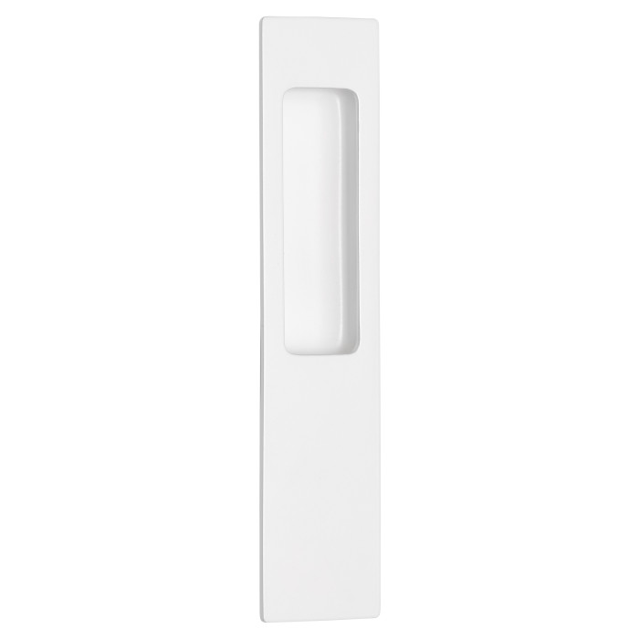 Schuifdeurkom SQUARE LSQ23B te verlijmen wit RVS-304 main product photo
