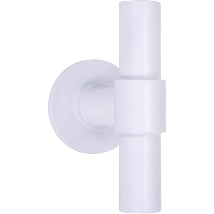 Set massieve glasdeurknoppen Piet Boon ONE PBT100G vast op rozet wit RVS-304 main product photo