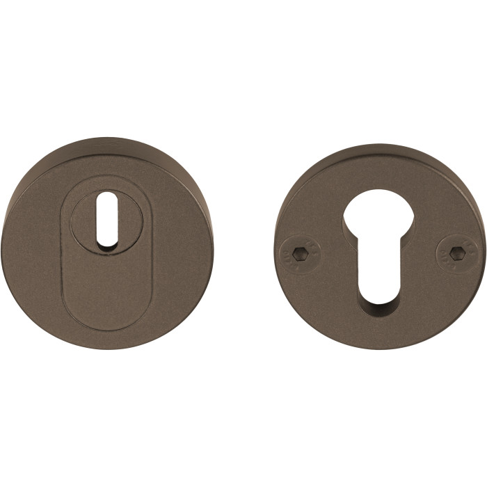Massieve veiligheidscilinderrozet Piet Boon ONE PBVEIL-KT met kerntrekbeveiliging SKG*** brons main product photo