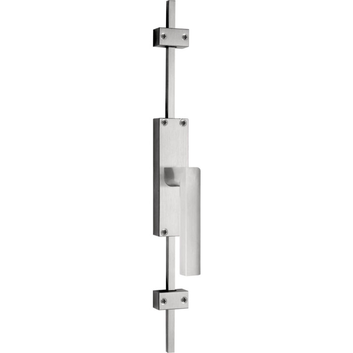 Krukespagnolet inclusief vier geleiders twee eindstukjes en twee stangen Piet Boon TWO K-PBL23 mat RVS linksdraaiend main product photo