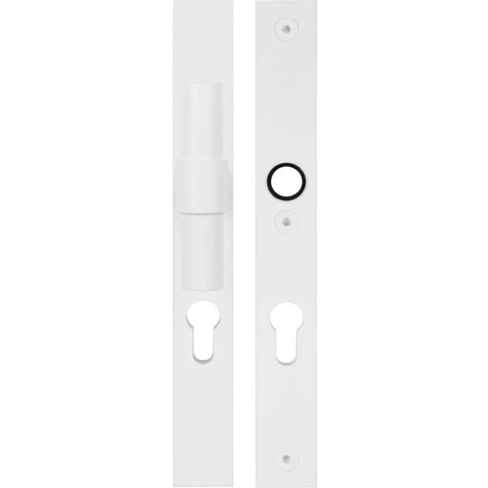 Massieve veiligheidsschilden met kerntrekbeveiliging Piet Boon ONE PB20-28KT knop/kruk SKG*** PC72 wit RVS-304 main product photo