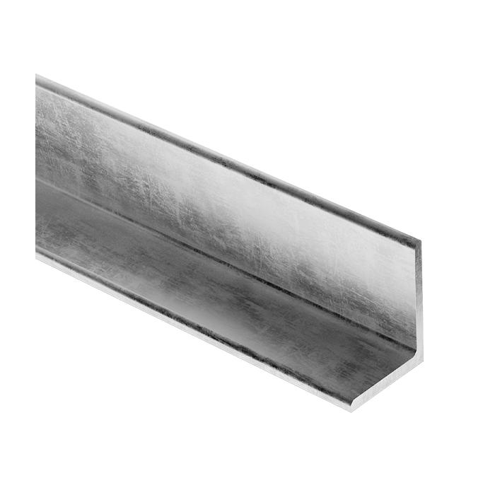 RVS hoekprofiel 40 x 40 x 3 mm RVS-304 onbewerkt main product photo